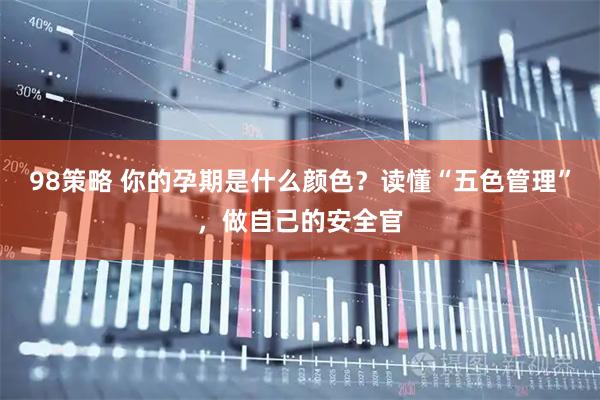 98策略 你的孕期是什么颜色？读懂“五色管理”，做自己的安全官