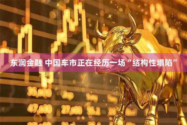 东润金融 中国车市正在经历一场“结构性塌陷”