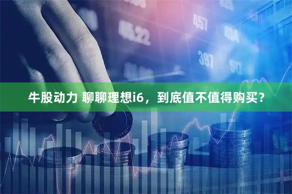 牛股动力 聊聊理想i6，到底值不值得购买？