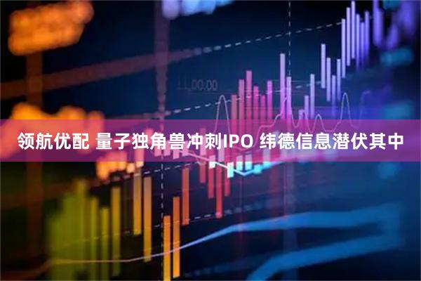 领航优配 量子独角兽冲刺IPO 纬德信息潜伏其中